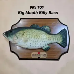 90's アメリカン ビンテージ トイ ブラックバス 壁掛け オブジェ レトロのサムネイル