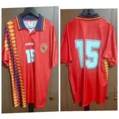 アディダスオリジナルス スペイン代表 ユニフォーム #15 1994復刻モデル