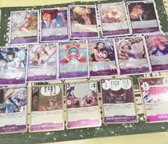 ワンピース カードゲーム 紫 R以下まとめ売り約180枚