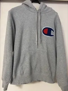 Champion チャンピオンロゴパーカー グレー Lサイズ