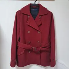 Ralph Lauren 赤 ピーコート サイズ7　ベルト付き