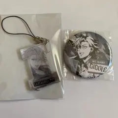 ヒプマイ 一二三 缶バッジ＆アクリルチャームセット