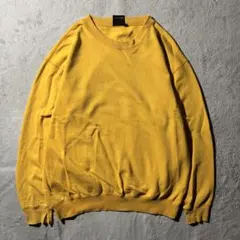 【Y8124】VANS スウェット　トレーナー　サイズL マスタード