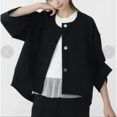 Aga（アーガ） アームギャザージョーゼットジャケット ヤマダヤ - メルカリ