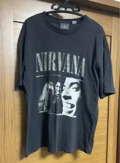 NIRVANA ブラック Tシャツ　H&M