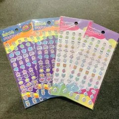 たまごっち　プチプチシール　４枚セット　バンダイ　新品未使用