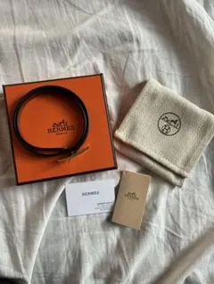 kuromi✨様専用】HERMES ブラウン レザーバングル ジャンボ 21 - メルカリ