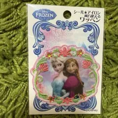 ☆アナと雪の女王　アナ　エルサ　アイロンワッペン☆可愛い　オシャレ　アレンジ