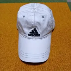 adidas ホワイトキャップ フリーサイズ