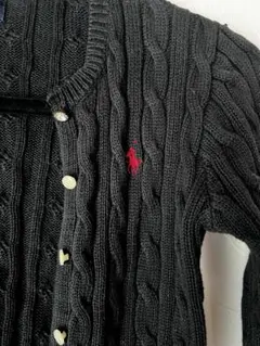 Ralph Lauren ネイビー　カーディガン M(8-10)