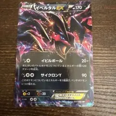ポケモンカード イベルタルEX 037/060 RR