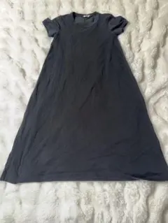 UNIQLO U 定番 人気 半袖ワンピース S 黒