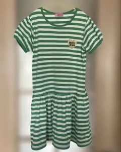 ジェニィSISTER JENNI 半袖パフスリーブワンピース150