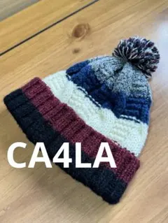 【b様専用】CA4LA ポンポン付きニット帽