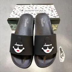HAPPYFACE ブラック サンダル M