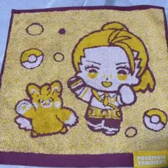 ポケモン タオル ネモ パモット ピカチュウ ステッカー