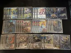 赤青マジック　デッキ　スリーブつき　調整パーツ入り　ゆうゆうメルカリ便 赤青マジック デッキ スリーブつき 調整パーツ入り ゆうゆう