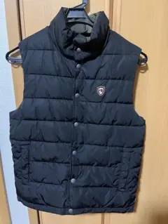 SCOTCH&SODAダウンベスト 黒 オリーブグリーン リバーシブル