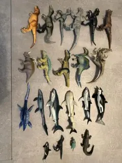 アニア 恐竜 海の生き物 フィギュア まとめ売り ジャンク含む