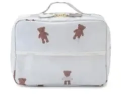 新品未使用　ジェラートピケ　辻希美コラボ　クマ柄 おむつポーチ