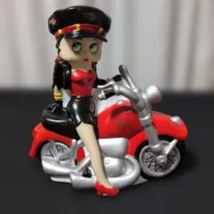 【現状品】Betty Boop ベティ・ブープ　貯金箱 キャラクターアド ガラスブロックバンク （ベティ・ブープ） 貯金箱の