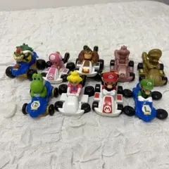 マリオカート フィギュア 9体セット　マリオ　ハッピーセット　マクドナルド