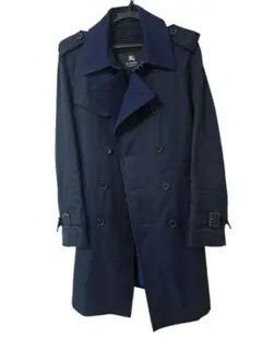 [定価8万/極美品] バーバリーブラックレーベル トレンチコート M ネイビー