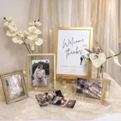 ウェルカムスペース まとめ売り 結婚式 ミールヘーデン 【白ゴールド】