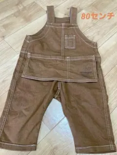 秋服　ベビー オーバーオール 80センチ