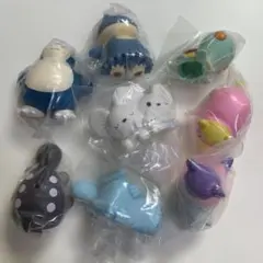 ポケモンキッズ　指人形　ソフビ　フィギュア　ポケットモンスター　まとめ売り　8点