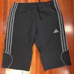 adidas CLIMACOOL ランニングブラックショートパンツ Lサイズ