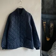 美品 LAVENHAM 袖リブ キルティングジャケット ラベンハム