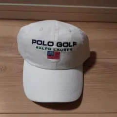 POLO GOLF キャップ　ホワイト　フリーサイズ