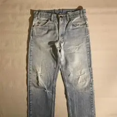【90s USA製】Levi’s 95年デニム W32 L29 ボタン裏575