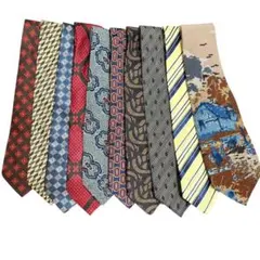 ネクタイ まとめ売り ジャンク 10本セット ビジネス カジュアル（11）