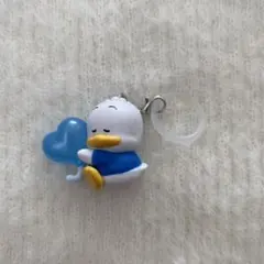 サンリオ　カラーコレクションチャーム　ブルー　あひるのペックル　ガチャ