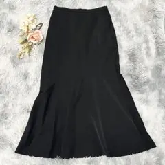 ジョルジュレッシュ マーメイドスカート 黒 36 S イトキン 切り替え フレアのサムネイル