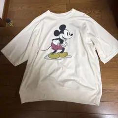 GU スウェT(5分袖) Disney 1 ミッキーマウス　男女兼用