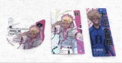 士道龍聖 計3枚 しおり他 BLUE LOCK Ryusei Shidou