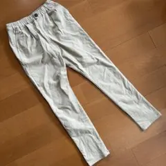 devirock ウルトラストレッチ 裏起毛タックパンツ150cm ベージュ