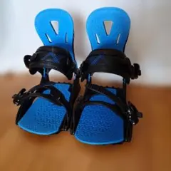 kissmark スノーボード ビンディング ブラック×ブルー ML