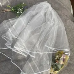 【値下中】ウェディングベール ドレスショップ正規品