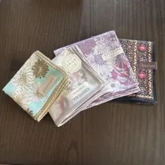 花柄ハンカチセット 4枚セット