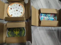 ジークアクス　一番くじ　vol.3 E賞 プレート　3種セット