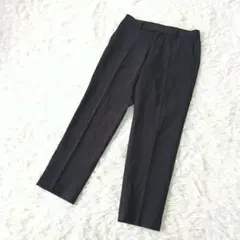 ユニクロUNIQLO 感動パンツNAVY ウエスト76cm レングス76cm黒