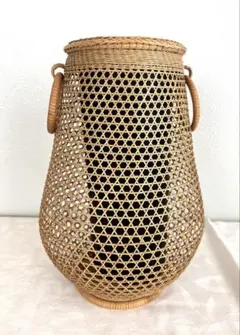 花竹籠　裏に竹西　竹籠　花器 フラワーベース 中子付き 花竹籠 裏に竹西 竹籠 花器 フラワーベース 中子付き | Mercari