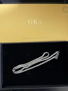 【在庫処分証明書付き】モアサナイト　テニスネックレスアバランチ