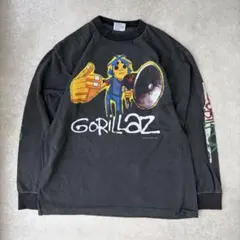 ゴリラズ Gorillaz 袖プリント Feel Good Inc ロンT古着のサムネイル