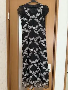 新品タグ付未着用　dorrydoll 花柄刺繍マキシドレス