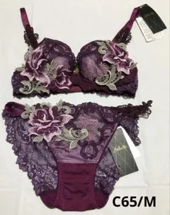 新品　ワコール　サルート 82G ブラジャー C65 ショーツM